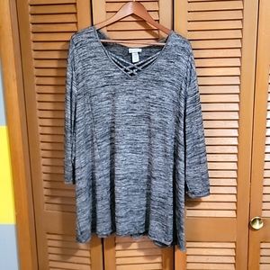 Catherines 4X Comfy Top! Perfect for Fall!